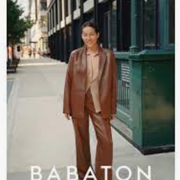 Aritzia Jackets & Blazers - Babaton - Logan Vegan Leather Jacket